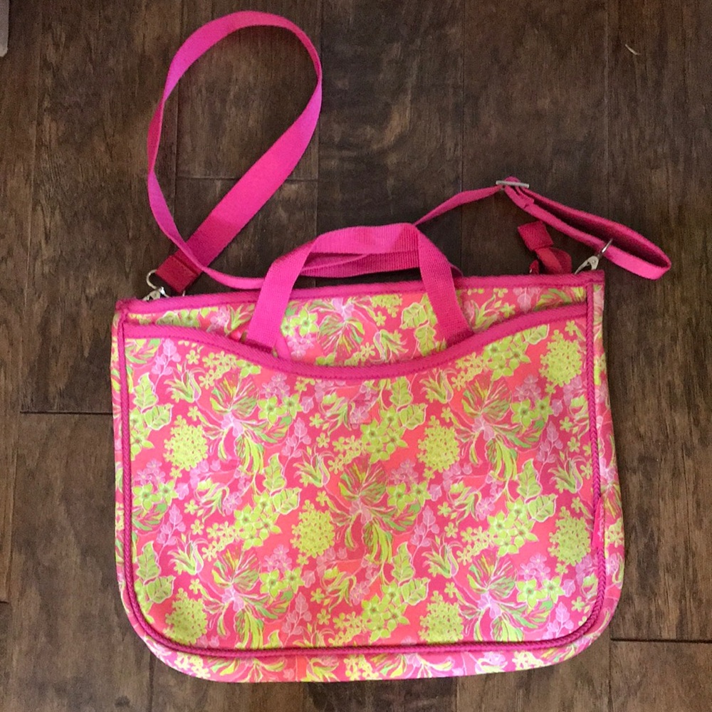 Re-posh lily Pulitzer computer laptop bag
